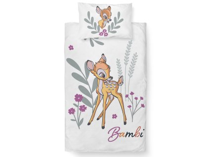 44077 povleceni do postylky bambi kvetinovy svetbaby