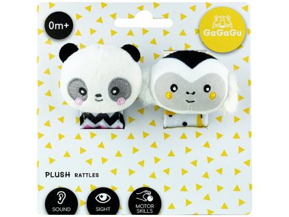 GAGAGU chrastítko na ruku Panda