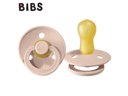 BIBS DUDLÍK KAUČUK KULATÝ TŘEŠINKA BLUSH L