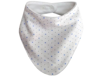 ESITO Slintáček bavlna hvězdička - modrá / UNI (Barva modrá)