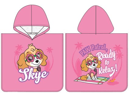 44266 detske ponco tlapkova patrola skye relax day