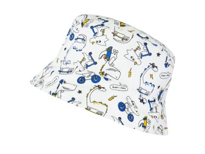 ESITO | Dětský klobouk Dino skate - béžová / XL (Barva béžová)