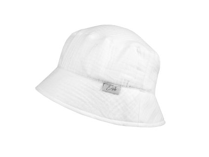 ESITO | Klobouk mušelín White - bílá / XL (Barva bílá)