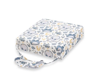 Podsedák pro děti New Baby BASIC chobotnice blue (Barva Multicolor)