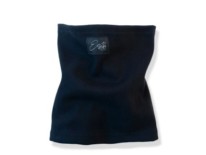 ESITO | Žebrovaný nákrčník Color Black - černá / 48 (Barva černá)