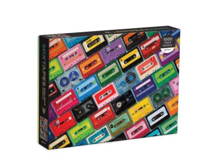 Galison Puzzle Mixtapes 1000 dílků