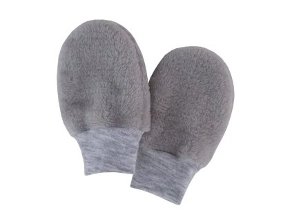 ESITO | Kojenecké zimní rukavice Magna - stříbrná / 68 (Barva stříbrná)