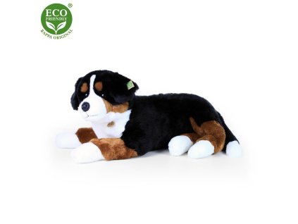 Rappa Velký plyšový pes Bernský salašnický ležící 89 cm ECO-FRIENDLY