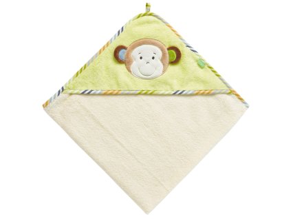 BABY FEHN Ručník s kapucí opička, Monkey Donkey Opička (Varianta Monkey Donkey)