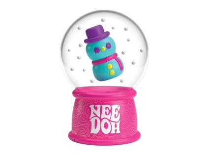 Schylling NeeDoh Vánoční sněhová koule mačkací