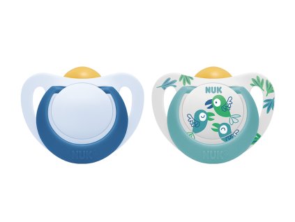 NUK Latexový dudlík 18-36m STAR 2 ks