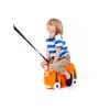 TRUNKI Kufřík + odrážedlo Tygr oranžová 20l