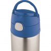 THERMOS Dětská termoska s brčkem - modrá