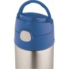 THERMOS Dětská termoska s brčkem - modrá