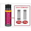 THERMOS Termoska se šálkem do extrémních podmínek - vínově červená (burgundy)