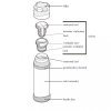 THERMOS Termoska se šálkem do extrémních podmínek - vínově červená (burgundy)