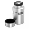 THERMOS Termoska na jídlo se skládací lžící a šálkem - nerez
