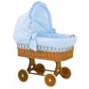 Boudička na Mojžíšův košík pro miminko - Scarlett Méďa - modrá