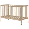 Dětská postýlka - Scarlett DOMINIK přírodní ECO (borovice), stahovací bočnice - 120 x 60 cm