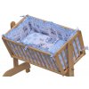 Souprava do kolébky - Scarlett Kulíšek - modrá