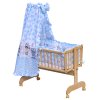 Nebesa nad Mojříšův košík pro miminko a kolébky - Scarlett Kulíšek - modrá
