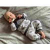 Kojenecké bavlněné tepláčky New Baby Ježek
