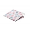 AKUKU  Přebalovací podložka 55x70 sovy růžovo-modré