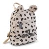 Childhome Dětský batoh My First Bag Canvas Leopard
