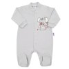 Kojenecký overal New Baby Mouse šedý