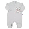 Kojenecký overal New Baby Mouse šedý