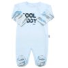 Kojenecký overal New Baby With Love modrý