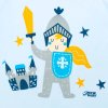 2-dílná kojenecká bavlněná soupravička New Malý rytíř