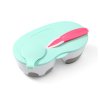 BabyOno Miska 2v1 uzavíratelná, s lžičkou 200 + 150 ml, 6m+ 1067