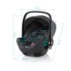 BRITAX Autosedačka Baby-Safe iSense, Frost Grey