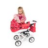 JASMINE Kočárek pro panenky Kids červené květy