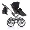 Černý klasický kočárek Jasmine Camino Classic 04