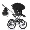 Černý klasický kočárek Jasmine Camino Classic 04