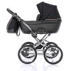 Černý klasický kočárek Jasmine Camino Classic 04