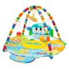 BABY MIX Hrací deka s piánkem Safari