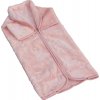 Deka pro miminko do kočárku 6628 - růžová, 80 x 90 cm