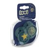 LOVI 22/894 Dudlík silikonový dynamický 6-18m 2Ks Stardust green