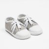 Kojenecké tenisky capáčky New Baby jeans šedá