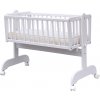 Dětská kolébka Scarlett borovice - bílá 90 x 41 cm