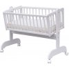 Dětská kolébka Scarlett borovice - bílá 90 x 41 cm