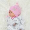 ESITO Čepice pro miminko Mimi Růženka / růžová