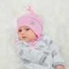 ESITO Čepice pro miminko Mimi Růženka / růžová