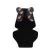 Bomimi Podložka s polštářkem, oboustranná GOLD WINGS/BLACK minky¨