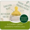 NIP CHERRY GREEN láhev sklo,široká, kaučuk-M,240ml,kluk