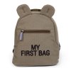 Childhome Dětský batoh My First Bag Canvas Khaki
