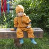 ESITO Teplákový overal rostoucí Warmkeeper Antique gold / okrová